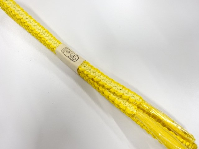 未使用品　正絹　手組帯締め